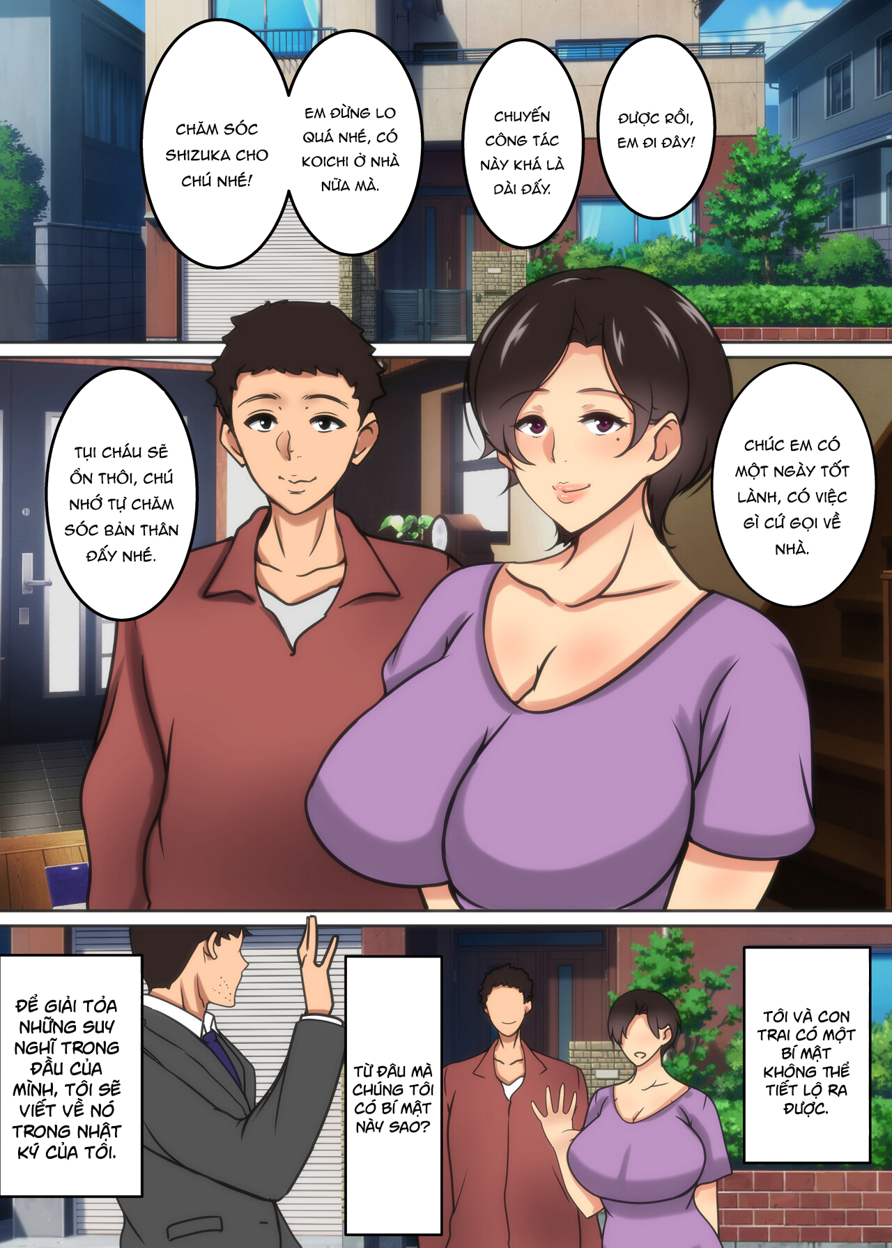 Đọc truyện hentai Haha ga Midara ni Aegu Toki - Chap 1