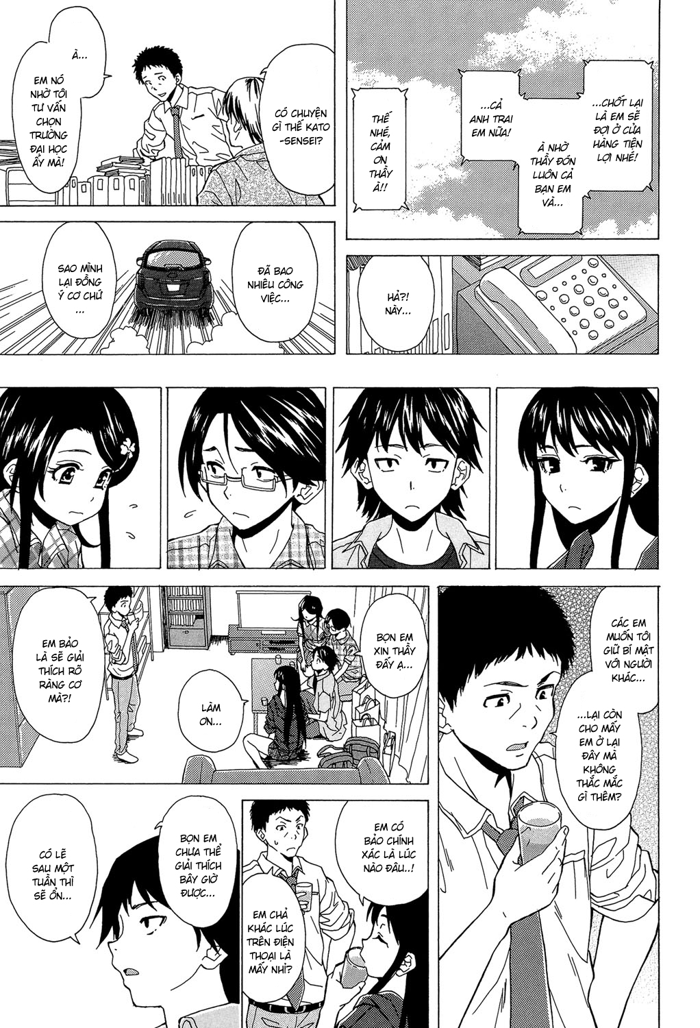 Đọc truyện hentai Phía sau cánh cửa - Chap 4