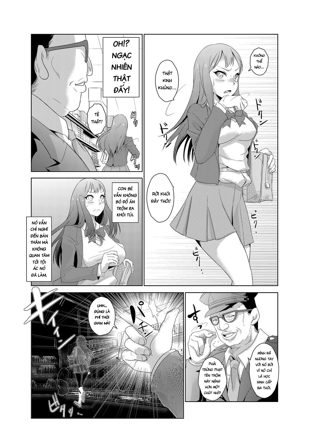 Đọc truyện hentai Ngưng đọng thời gian thay trời hành đạo!!! - Chap 1 - Tiêu diệt kẻ trộm trong khu mua sắm