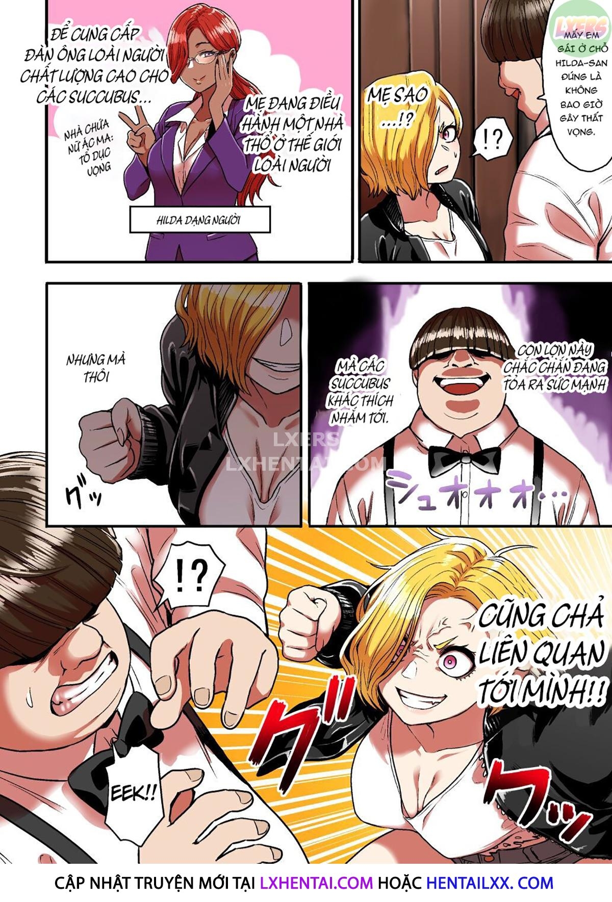 Đọc truyện hentai Junjou Yankee Succubus Marsha-Chan - Chap 1