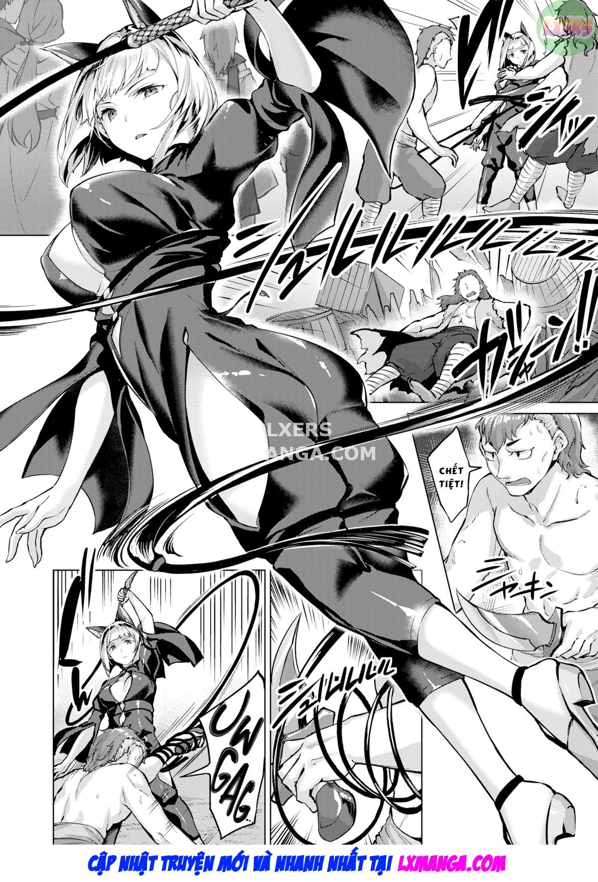 Đọc truyện hentai Drache Freund ~Bạn đồng hành của rồng~ - Chap 3 | Cat-Eared Whip-Wielder