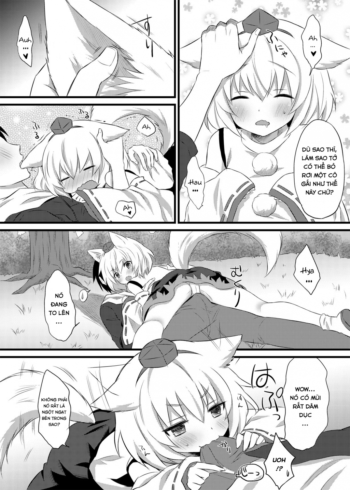 Đọc truyện hentai Mùa thu tình yêu (Touhou Project) - Oneshot
