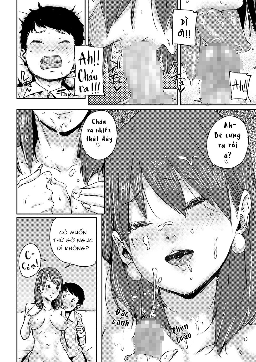 Đọc truyện hentai Giờ vàng cùng người dì gợi cảm - Oneshot