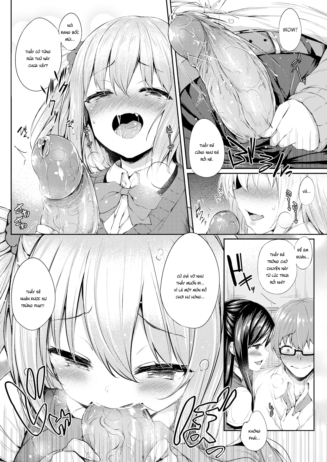 Đọc truyện hentai Trò Chơi Bí Mật Sau Giờ Học - Oneshot 1