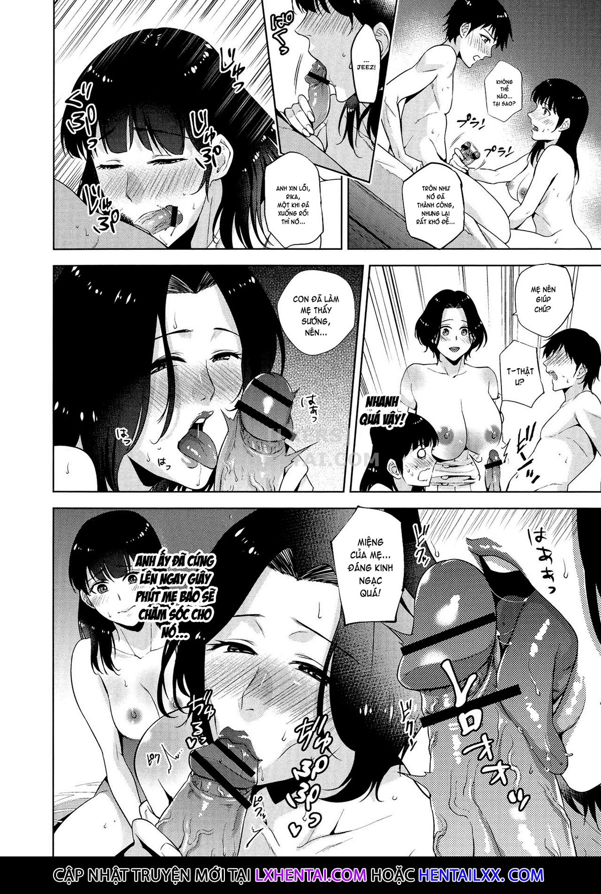 Đọc truyện hentai The Day I Connected With Mom - Chap 3
