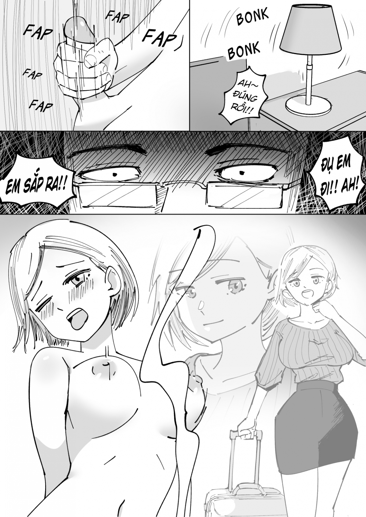 Đọc truyện hentai Korean Trip - Oneshot