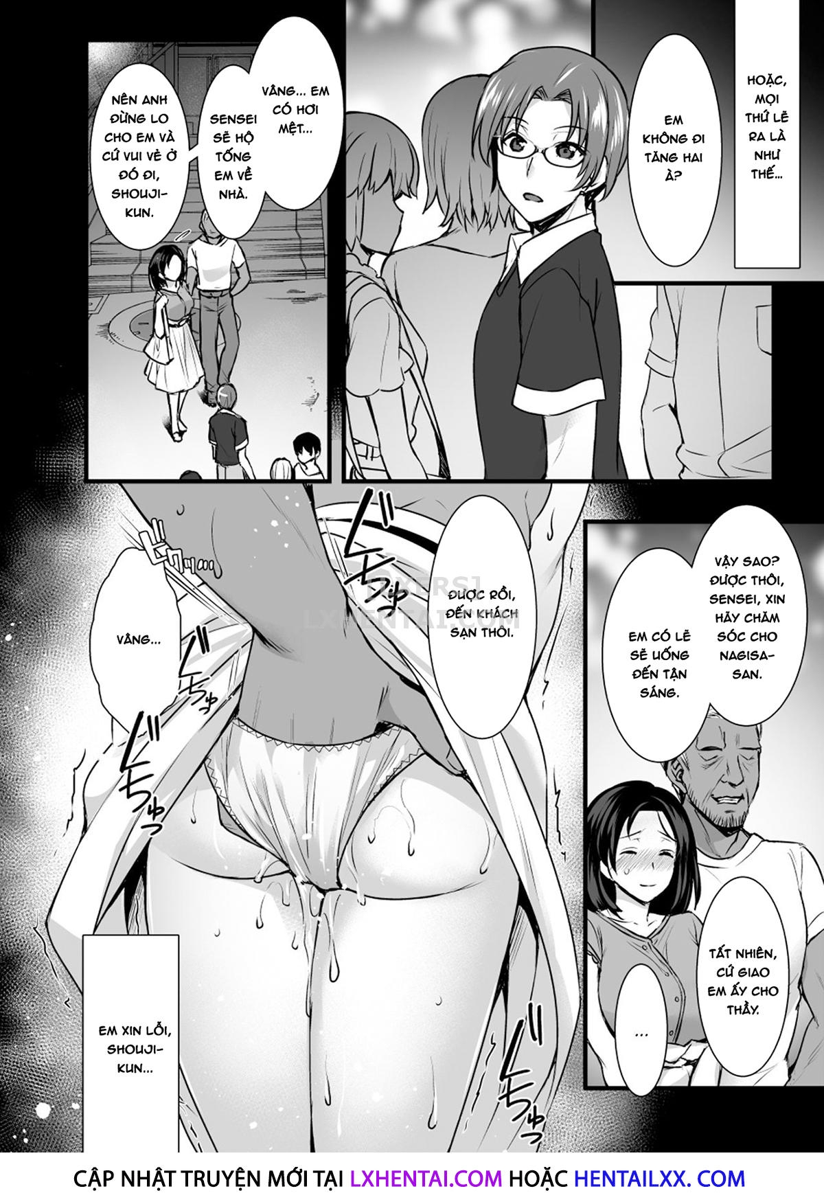 Đọc truyện hentai Tsuma no Hajimete no Otoko - Chap 1 - Có che
