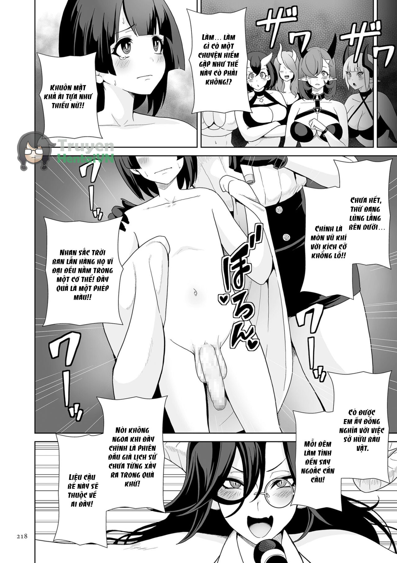 Đọc truyện hentai Vương quốc Succubus thèm bú - Chap 9