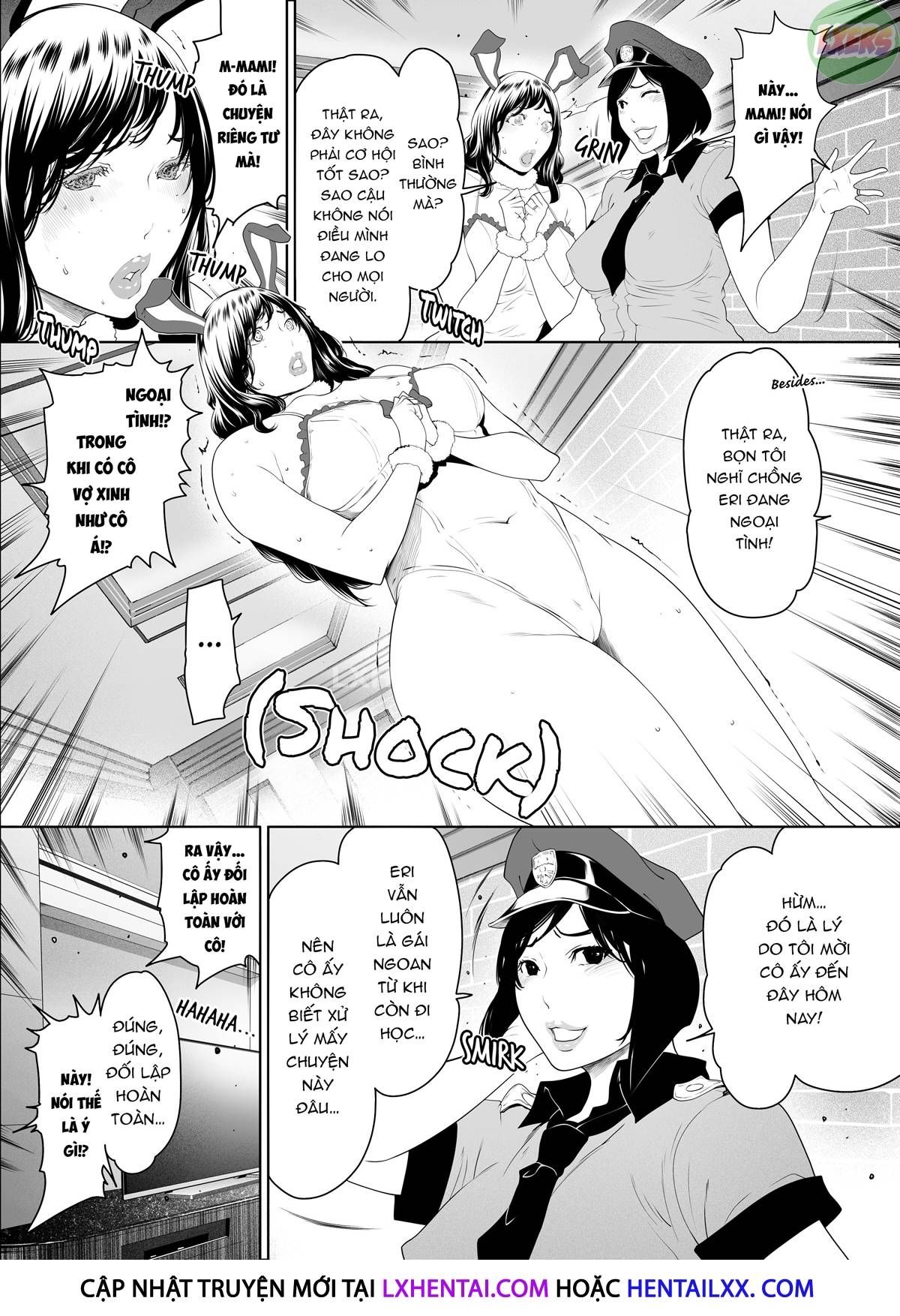 Đọc truyện hentai Buổi đêm THÁC LOẠN của những bà vợ - Oneshot