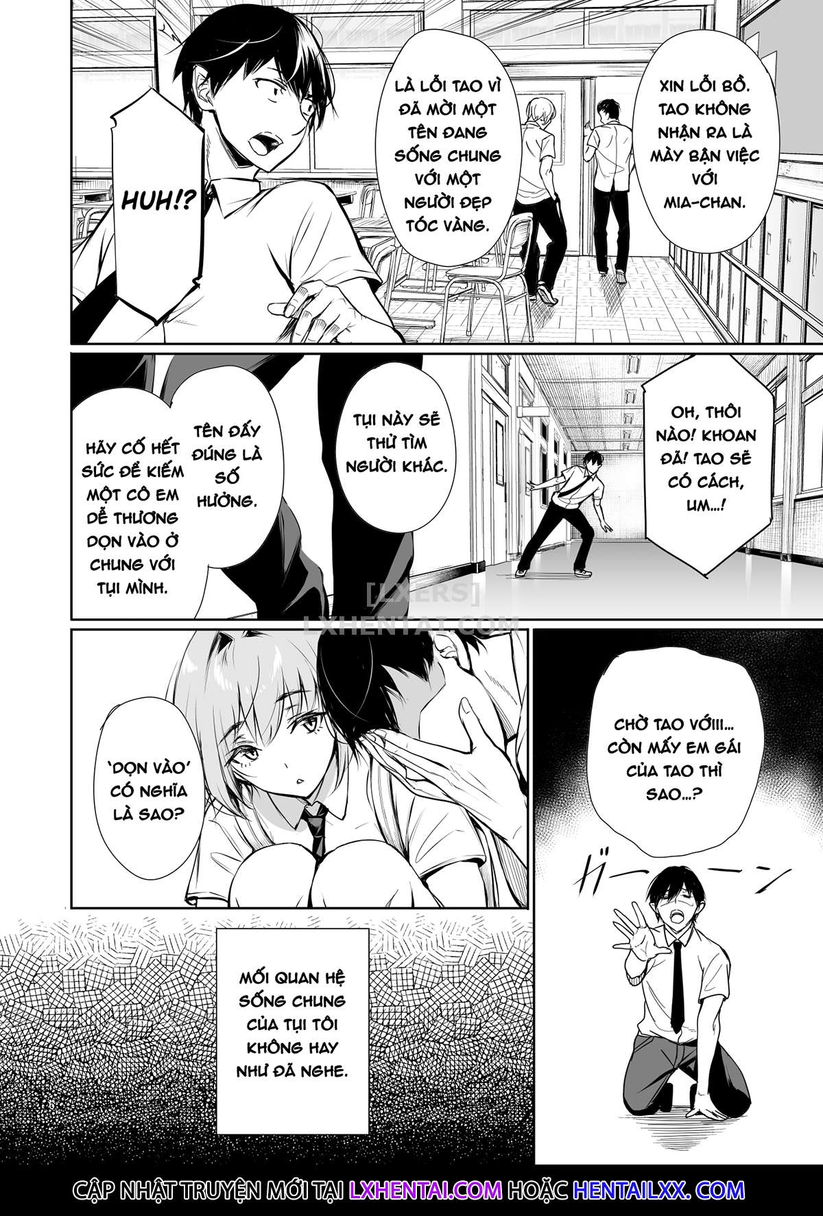 Đọc truyện hentai Homestay-chu no Doitsu Musume ga Issho ni Furo ni Haitte Kuru Wak - Oneshot