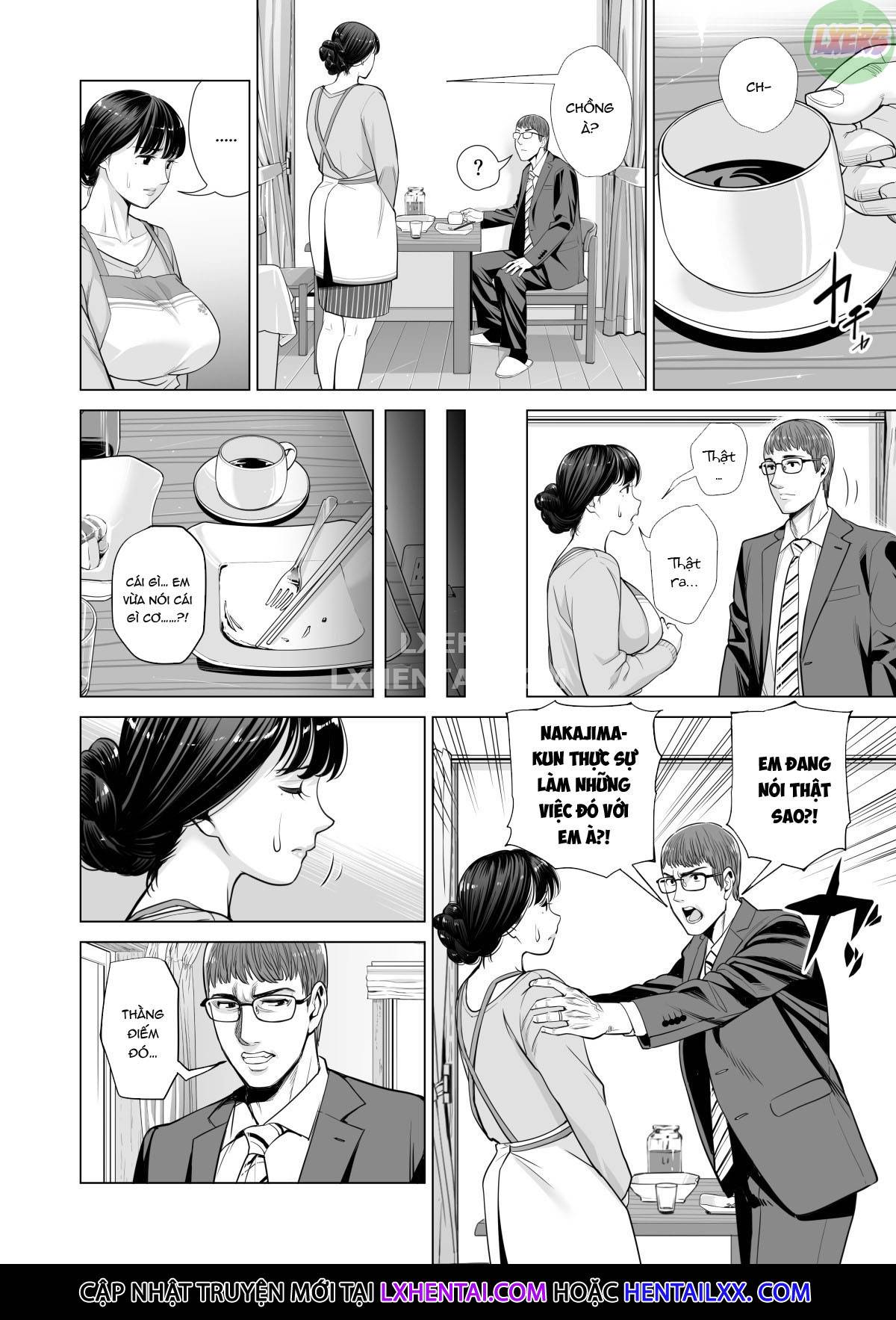 Đọc truyện hentai A Housewife Stolen By A Coworker Besides Her Blackout Drunk Husband - Chap 2