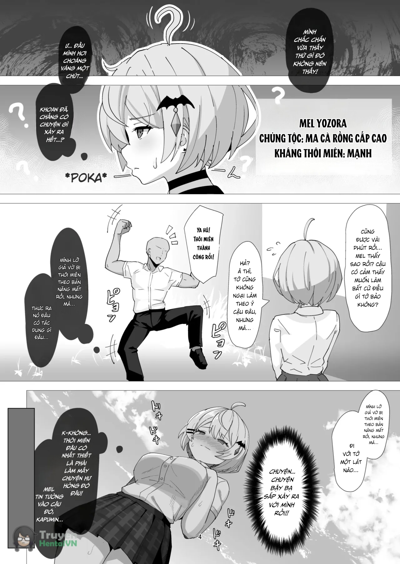 Đọc truyện hentai Genius Vampires Don't Fall for Hypnosis - Oneshot