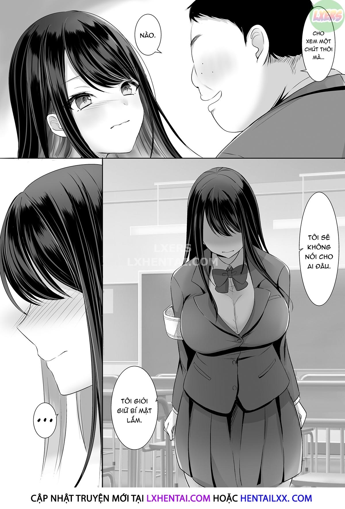Đọc truyện hentai Stuck After School — A Busty Virgin Hall Monitor Gets Caught Touching Herself - Oneshot