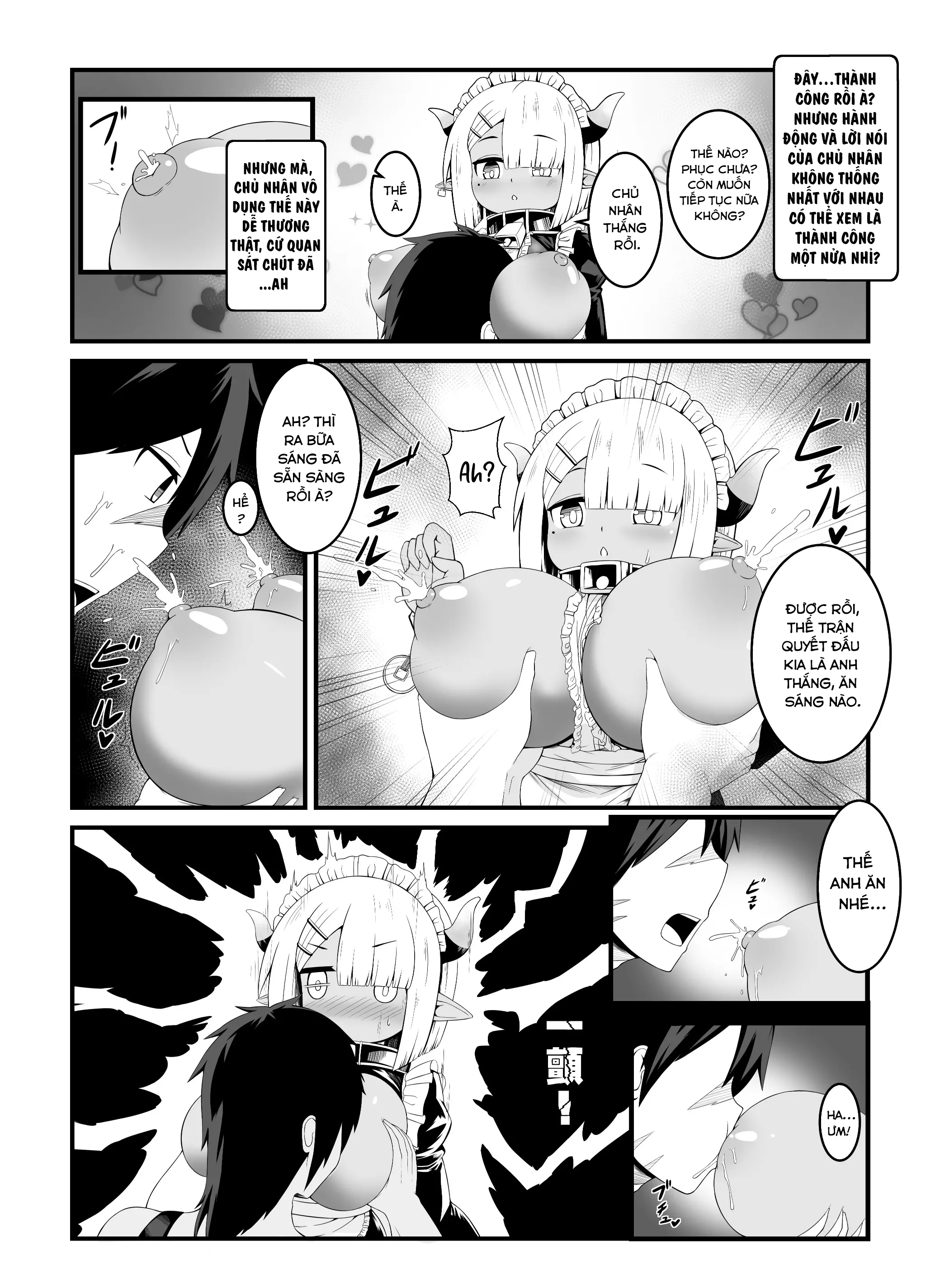 Đọc truyện hentai Nữ hầu nhân ngưu của anh hùng. - Chap 1