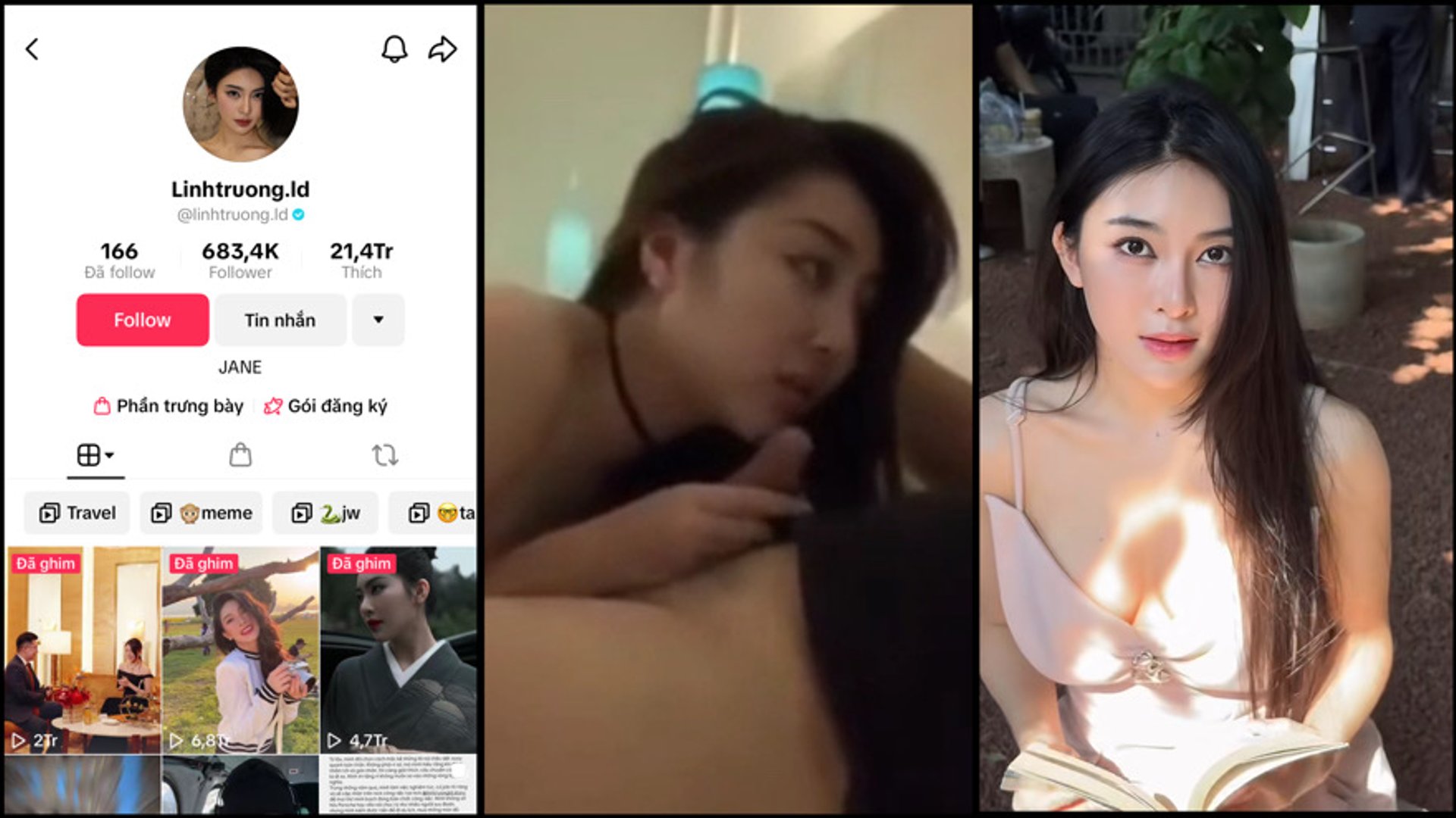 ⁣[Scandal] Cận cảnh thiếu gia Minh Hoàng được Linh Trương súc bình xăng con. Phương Nhi được trao nhẫn