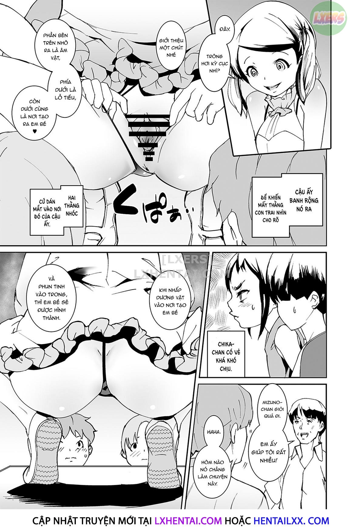 Đọc truyện hentai Papa-Tachi No Hinpyoukai - Oneshot