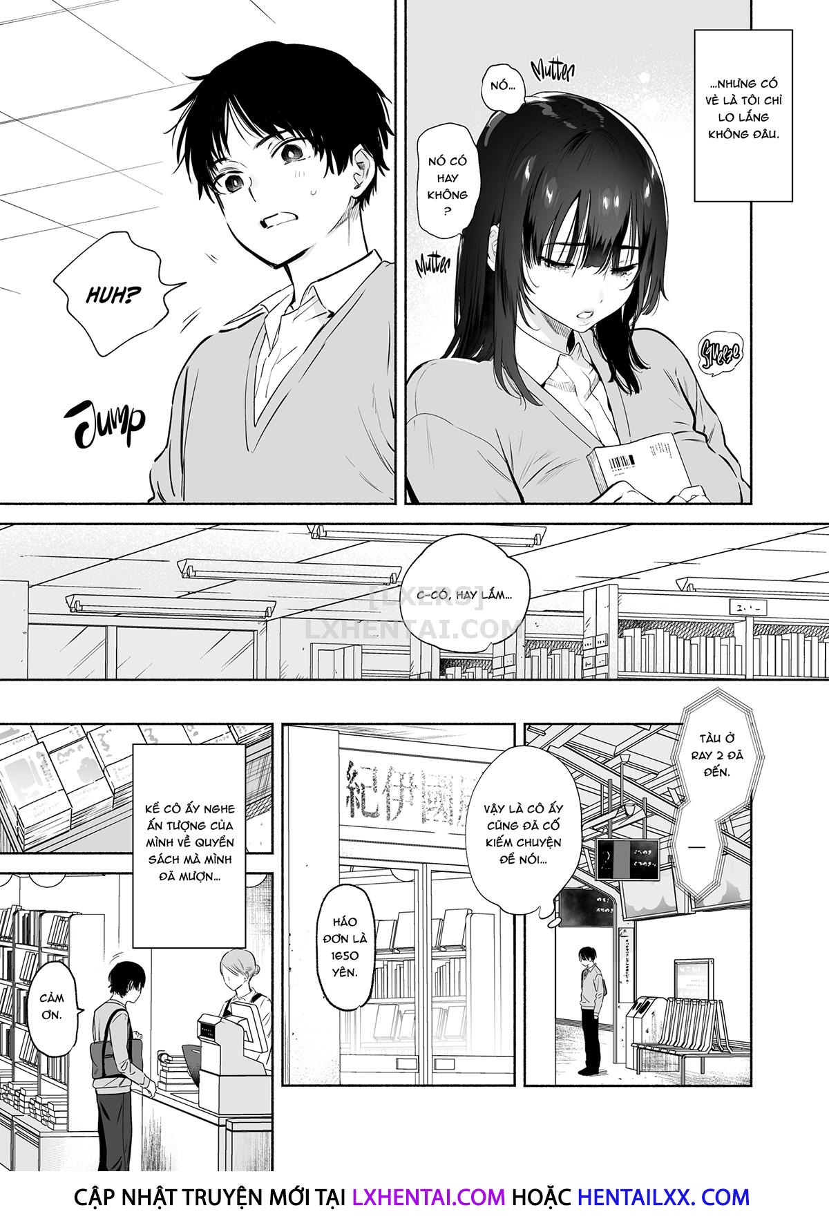 Đọc truyện hentai Mukuchi na Tosho Iin to Sex Zuke. - Oneshot