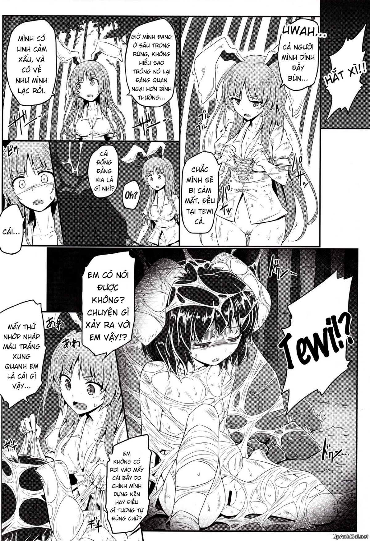 Đọc truyện hentai Gokuchuu Seikatsu ~Reisen Gumo~ (Touhou Project) - Oneshot