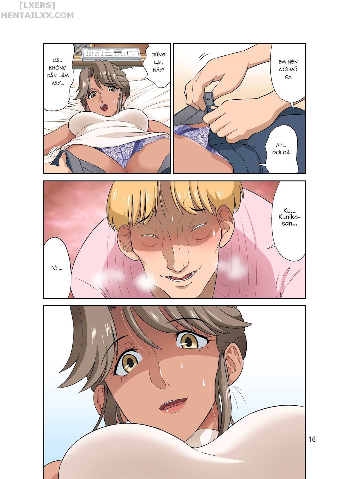 Đọc truyện hentai Khi tôi đang đi công tác, vợ tôi có chuyến đi NTR - Oneshot