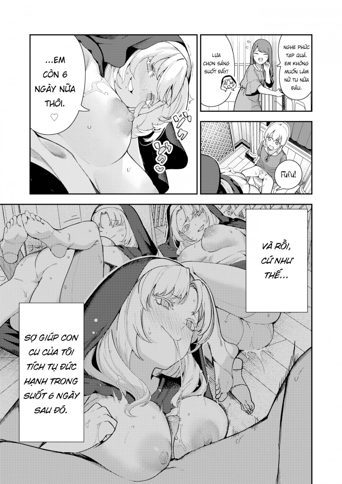 Đọc truyện hentai Xuất tinh tại phòng thú tội - Oneshot