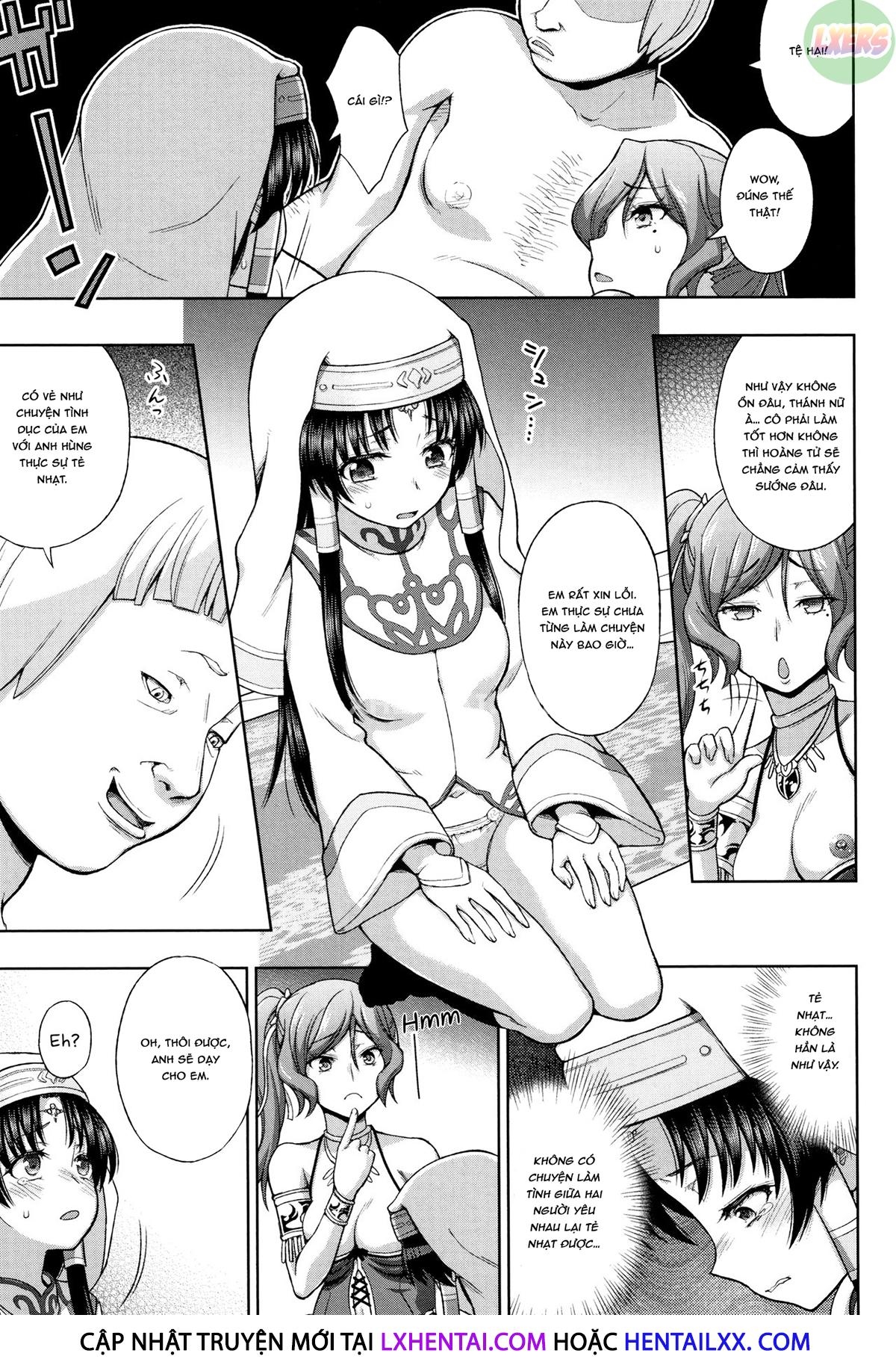 Đọc truyện hentai Seijo No Kenshin - Chap 3