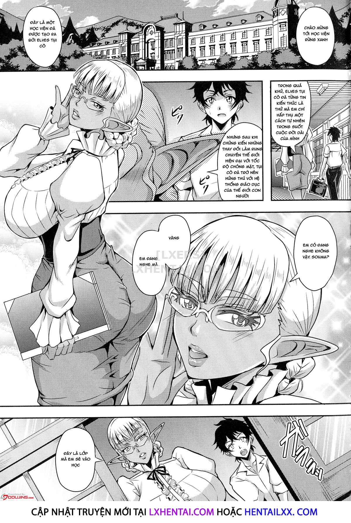 Đọc truyện hentai Elf Harem Story - Chap 3