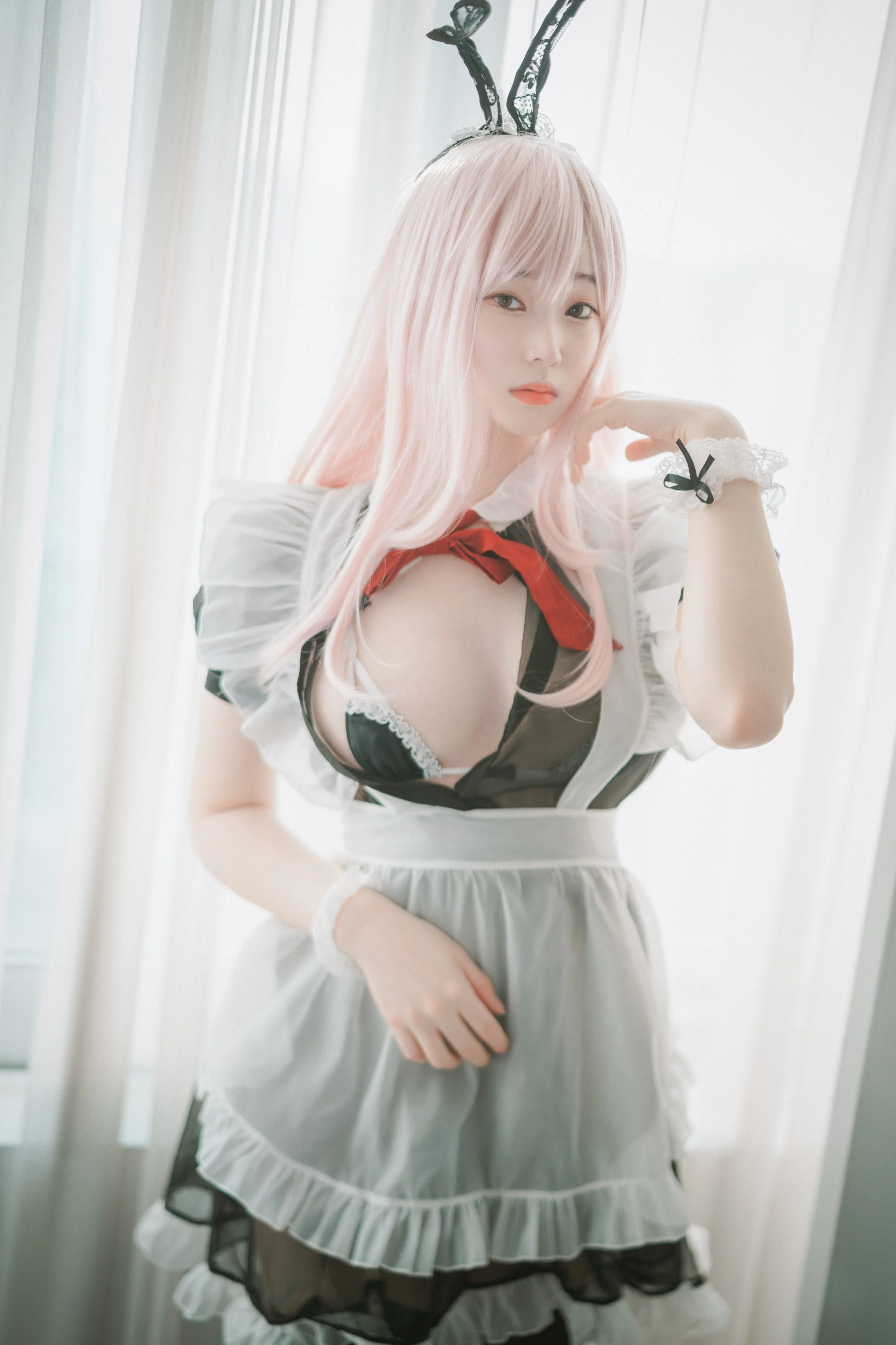 Đọc truyện hentai Tuyển tập Albums siêu phẩm Cosplay - Chap 768 - [DJAWA] Bambi - Sheer Bunny Maid