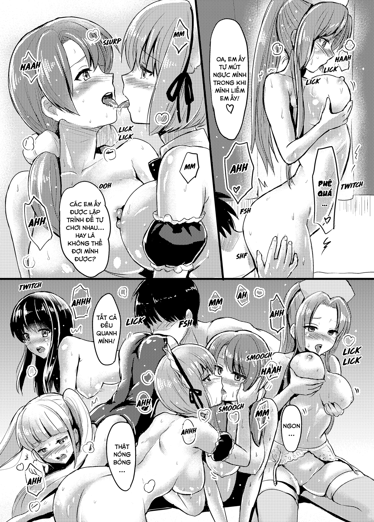 Đọc truyện hentai Androids hạ giá! Dàn Harem của riêng tôi! - Oneshot
