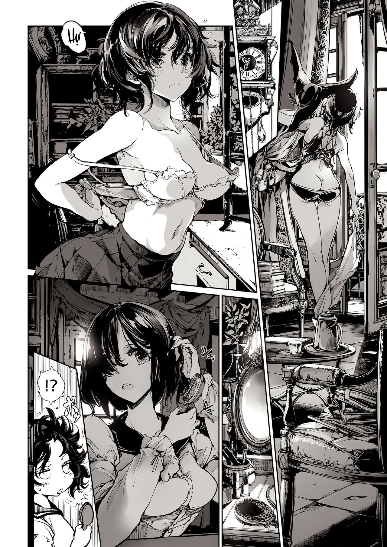 Đọc truyện hentai Bí mật của trinh nữ kị sĩ - Chap 2: Kị sĩ trinh nữ trên chuyến tàu dục vọng