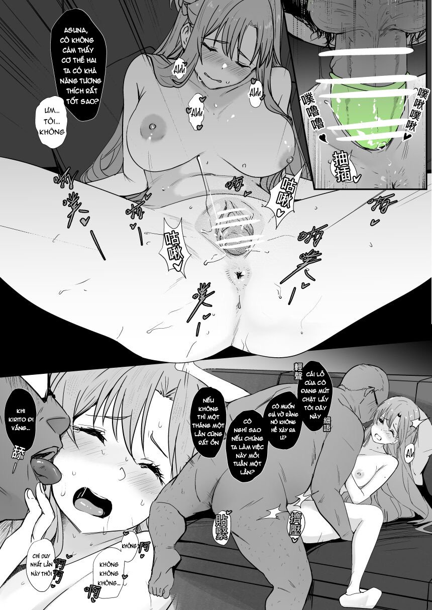Đọc truyện hentai Asuna - Nishida 2 - Oneshot