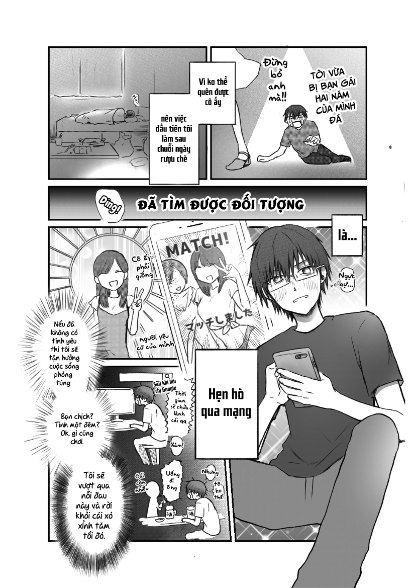 Đọc truyện hentai Hẹn hò qua mạng - tôi bị ép khô bởi một em trap hệ M - Oneshot