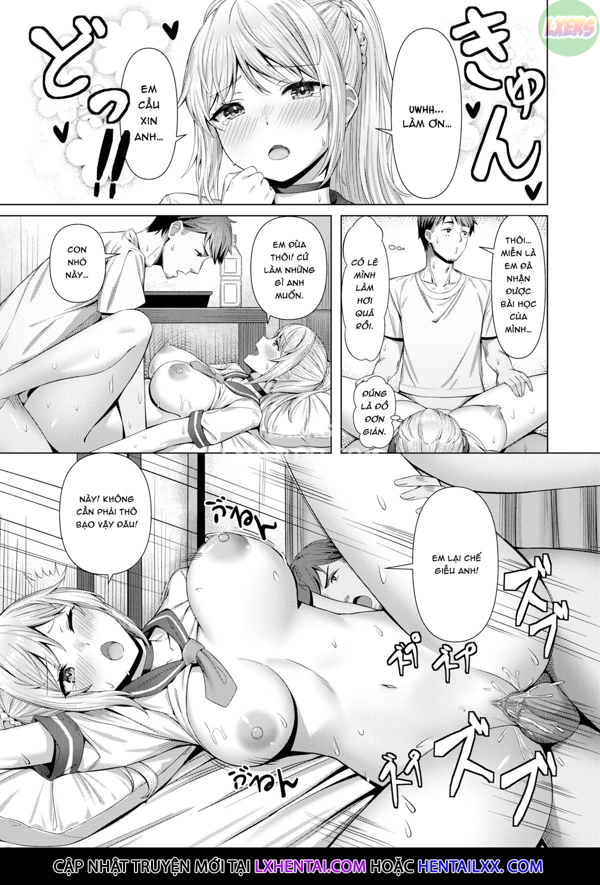 Đọc truyện hentai Gái hư Trả ơn - Oneshot
