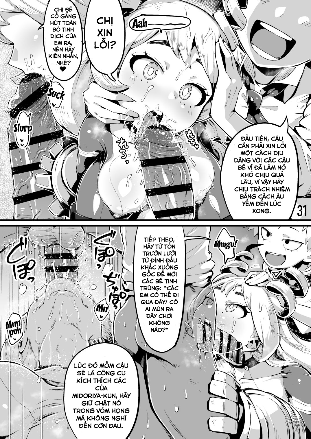 Đọc truyện hentai Boku to Nottori Villain Nakademia - Chương 3