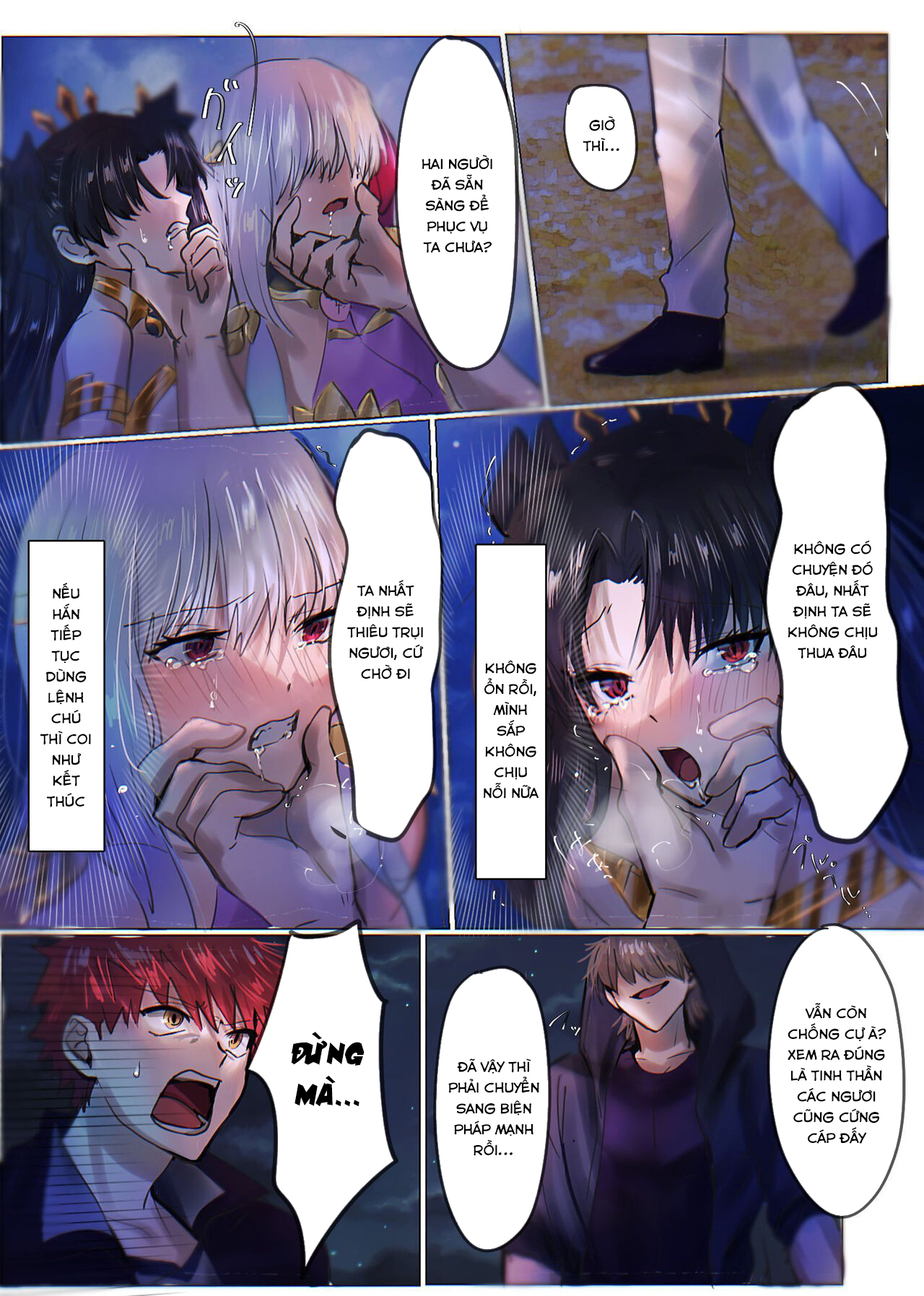 Đọc truyện hentai Fate rewrite ~Rin to Sakura ga Servant-ka Sennou Sareru Hon~ (Fate Grand Order) - Oneshot