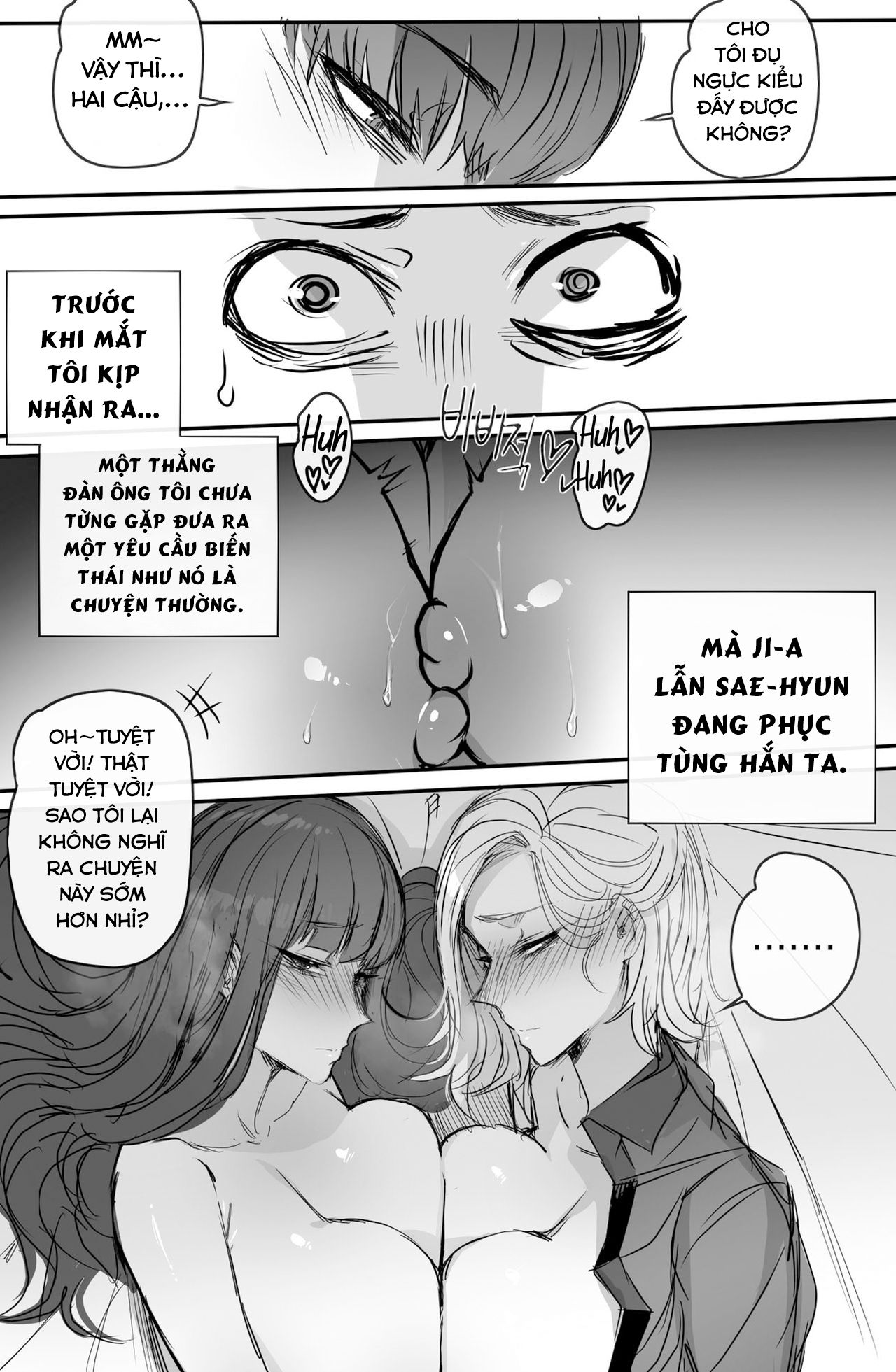 Đọc truyện hentai Why are you getting out from there - OneShot