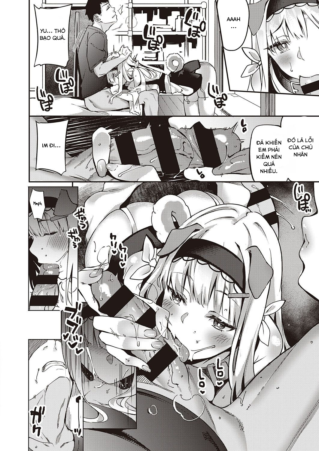 Đọc truyện hentai Hatsujou Koinu Akane-chan - Oneshot