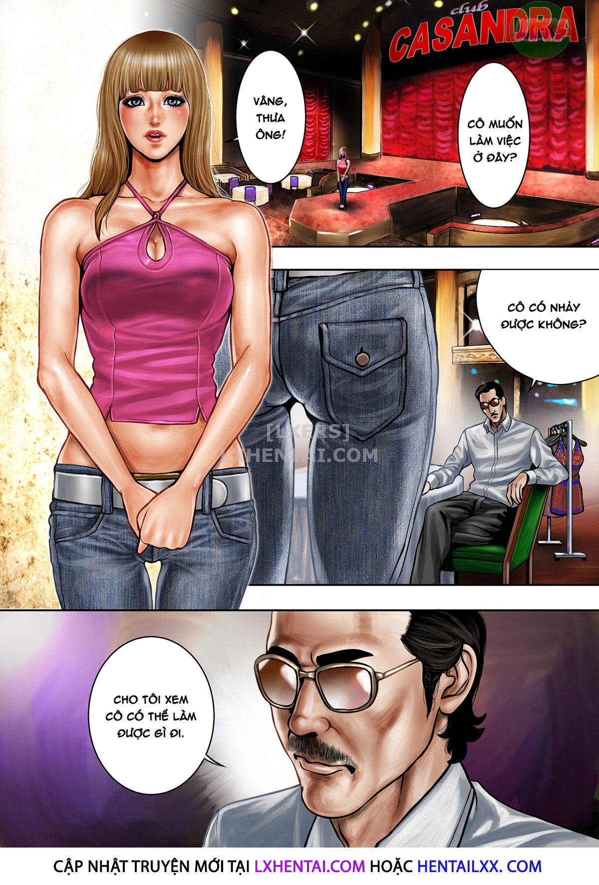 Đọc truyện hentai Bitch on the Pole - Chap 1