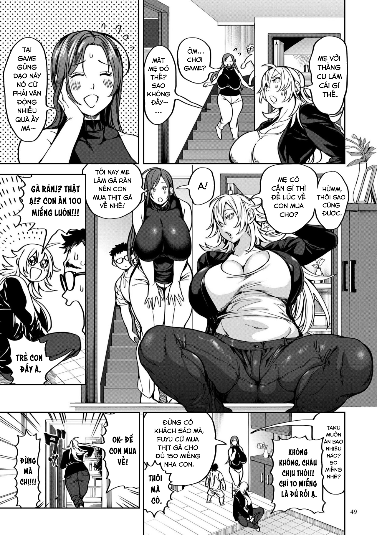 Đọc truyện hentai Thiên đường hậu cung xuân hạ thu đông - Chap 3