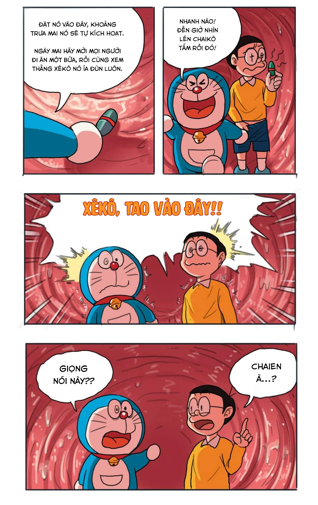 Đọc truyện hentai DorAVmon - Oneshot