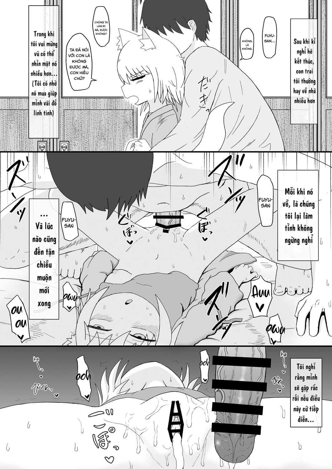 Đọc truyện hentai Mẹ Loli Của Tôi Mềm Lòng Trước Lời Tán Tỉnh Của Tôi - Chap 2 - Kì nghỉ đông