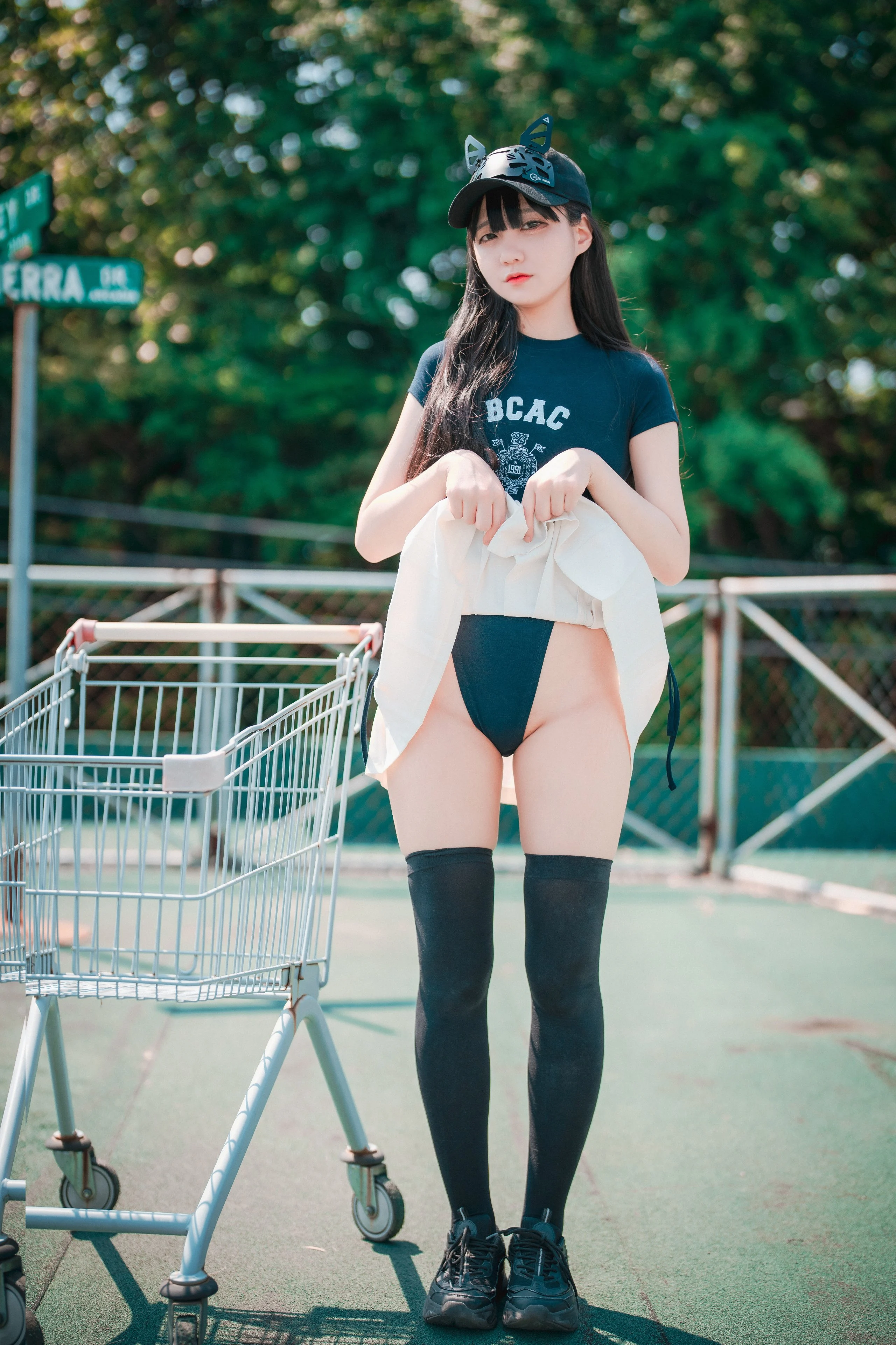Đọc truyện hentai Tuyển tập Albums siêu phẩm Cosplay - Chap 699 - [DJAWA] Jeong Jenny  - Classic Athletic Girl in Navy Blue