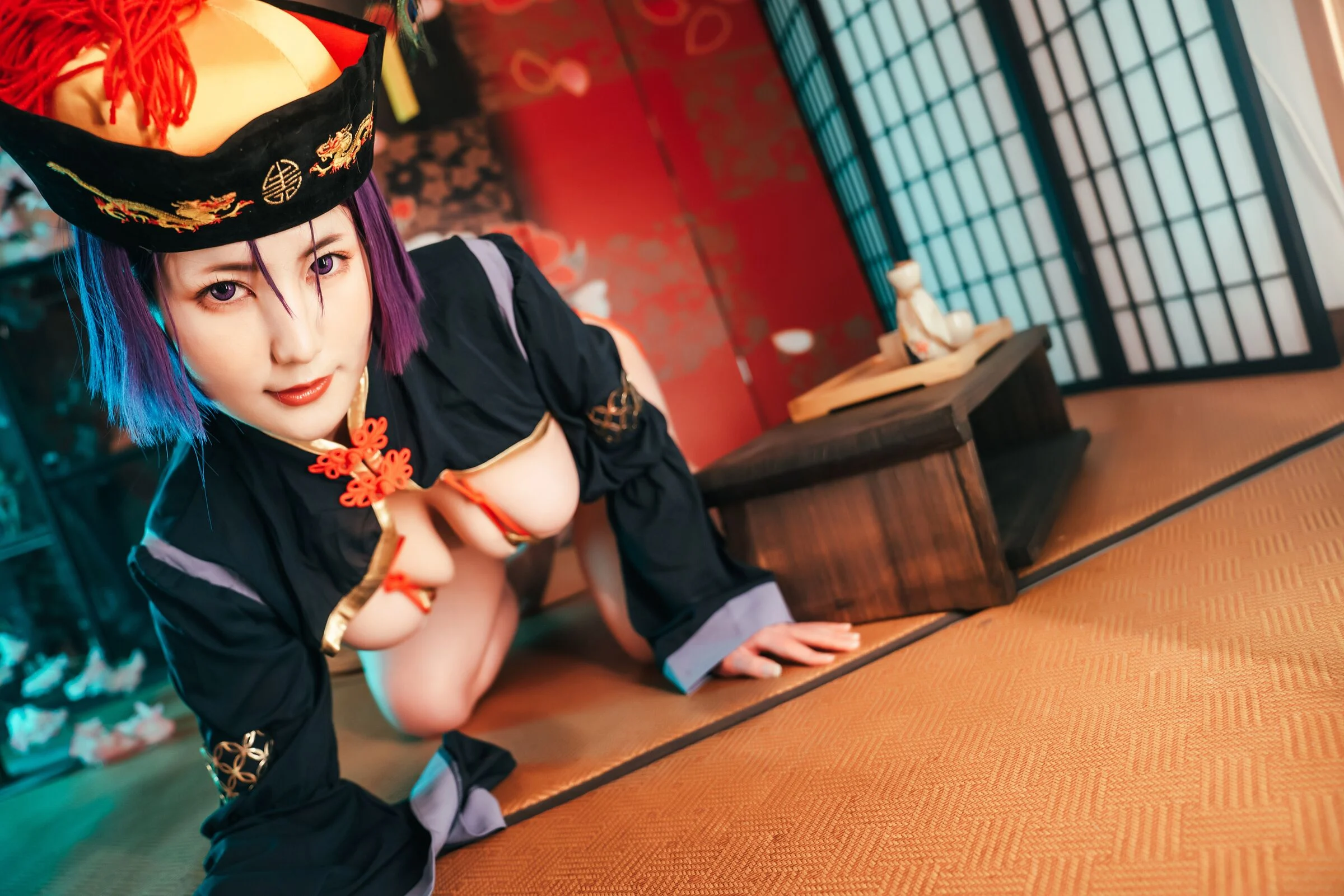 Đọc truyện hentai Tuyển tập Albums siêu phẩm Cosplay - Chap 508 - Xinglan is Lanlan and calls her Lanmei - Milky Zombie Girl