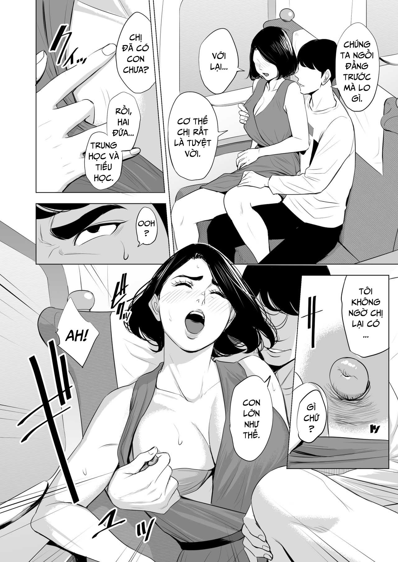 Đọc truyện hentai Đang làm gì trên tàu điện vậy? - Chap 1