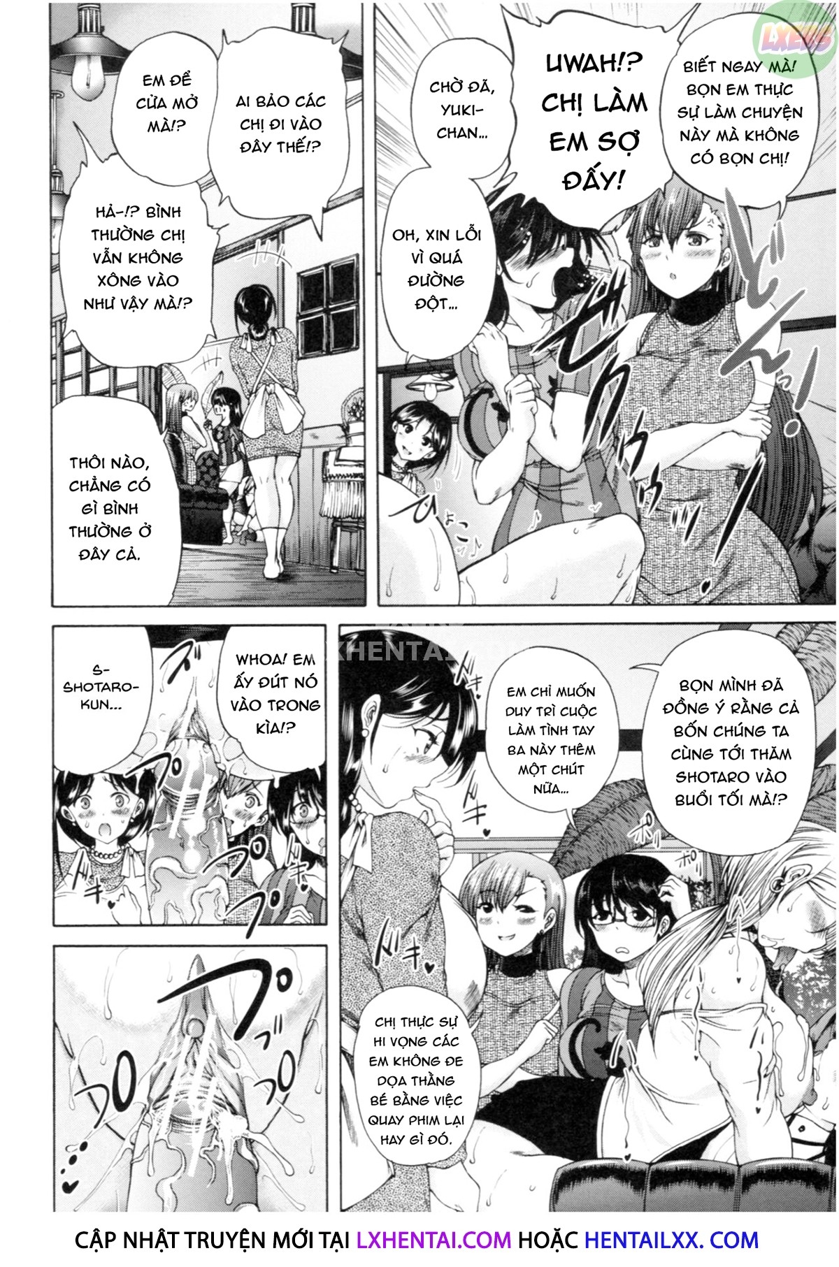 Đọc truyện hentai Oba-Shota Harem - Chap 2