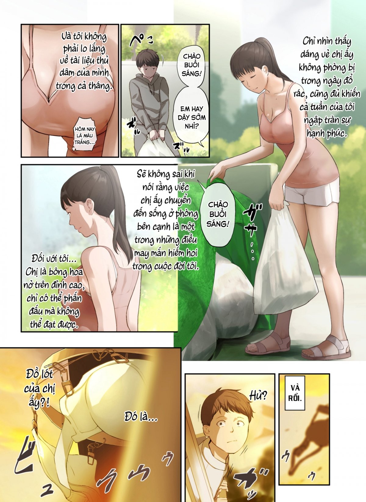 Đọc truyện hentai Ngước nhìn là ánh dương - Chap 1