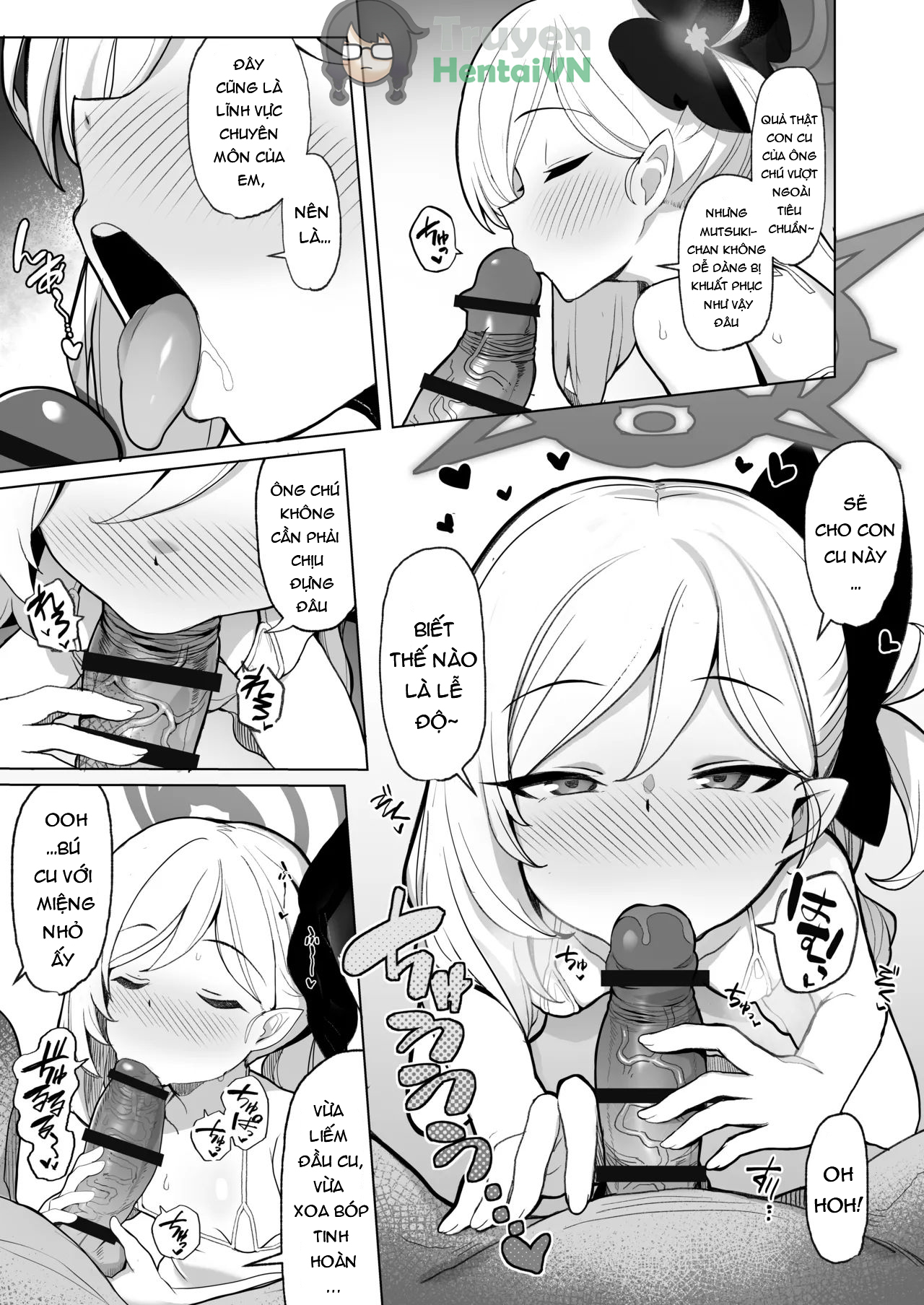 Đọc truyện hentai Netorase Archive (Blue Archive) - Oneshot