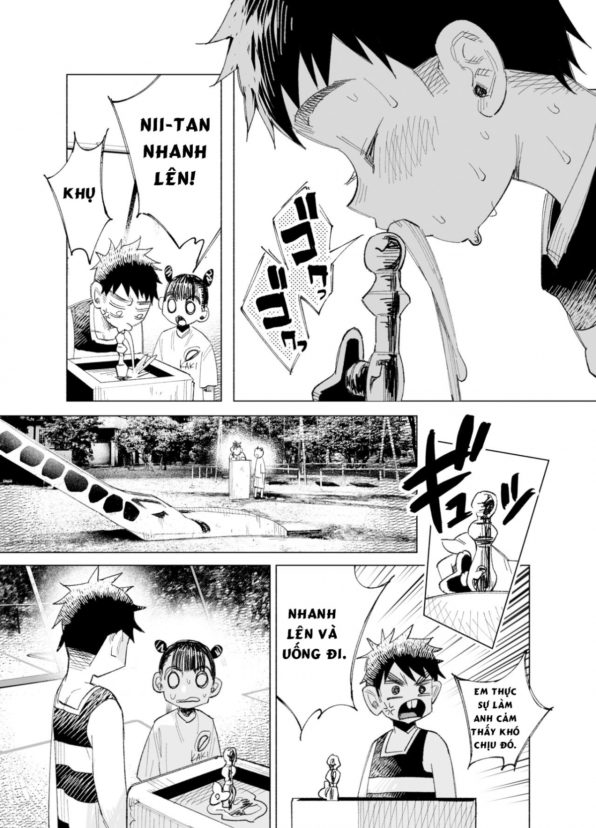 Đọc truyện hentai Dũng cảm để bị ghét - Thủ dâm bằng vòi nước