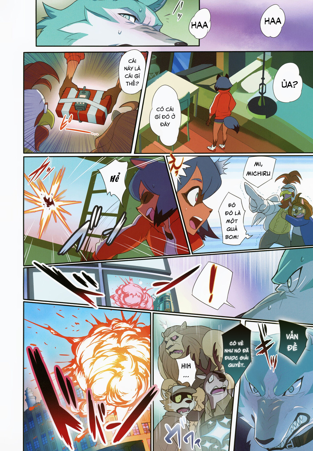 Đọc truyện hentai Bình tĩnh như một quả bom - Chap 1