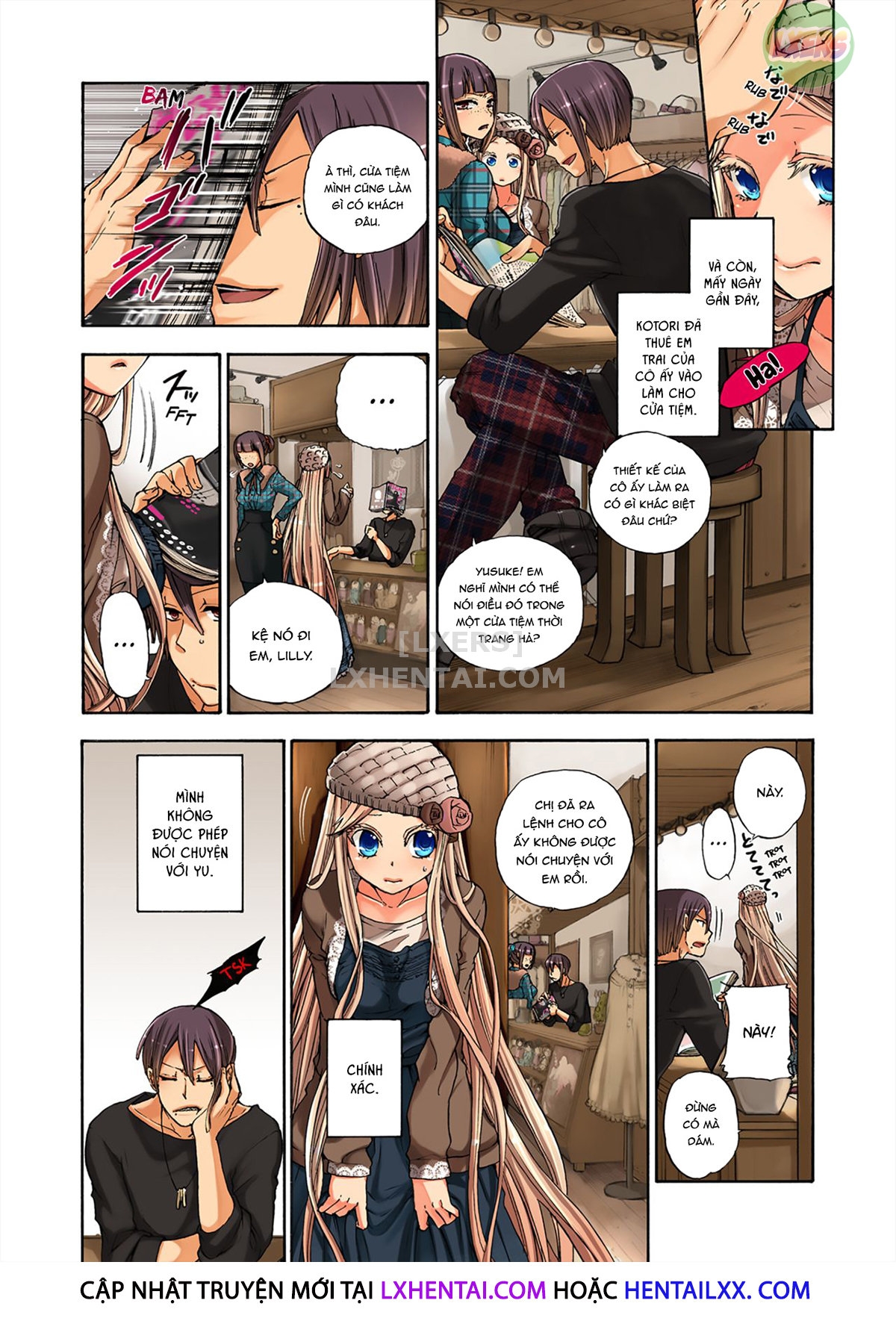 Đọc truyện hentai Robot thú cưng Lilly - Chap 15