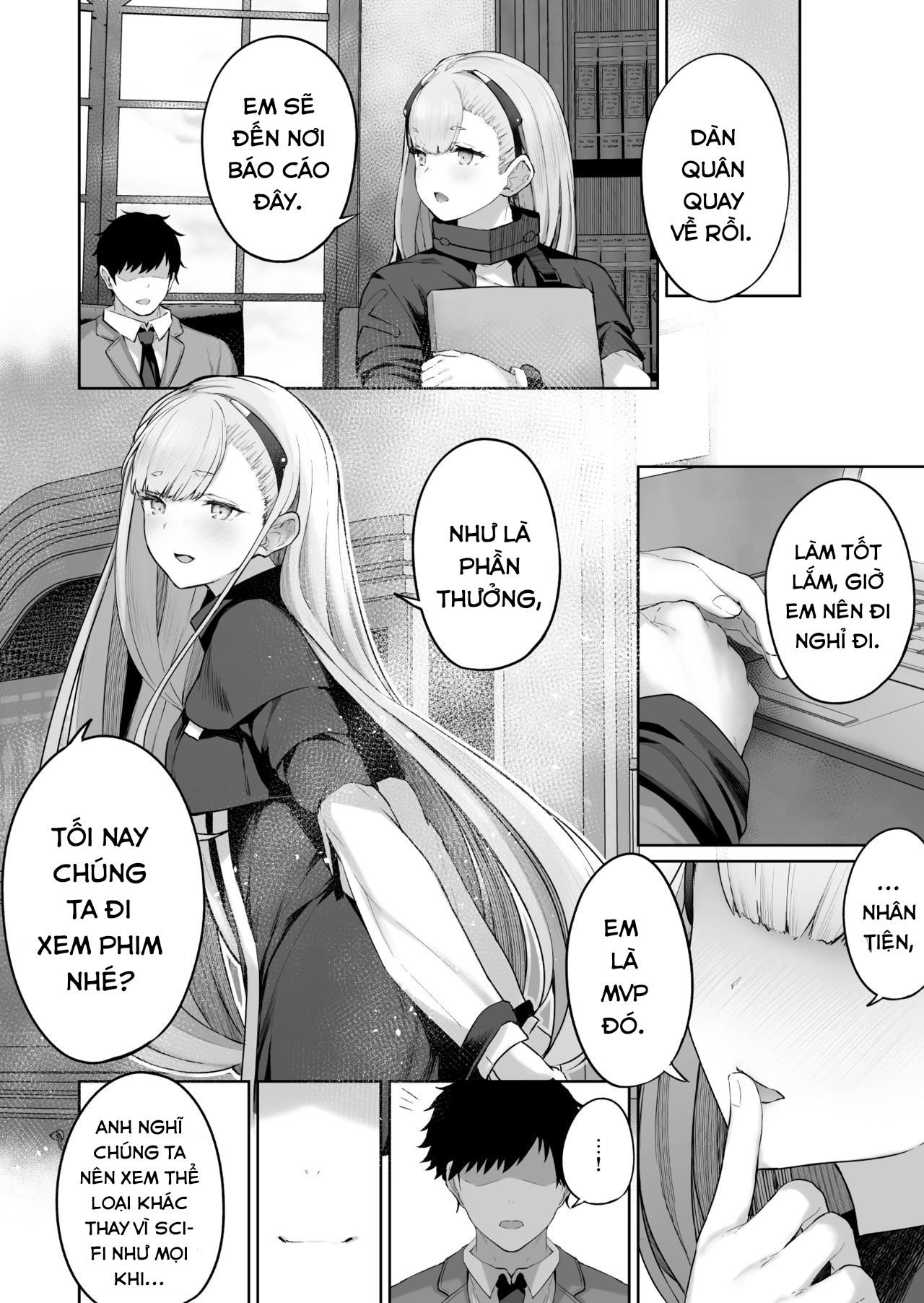 Đọc truyện hentai AK-Alfa (Girls' Frontline) - Oneshot